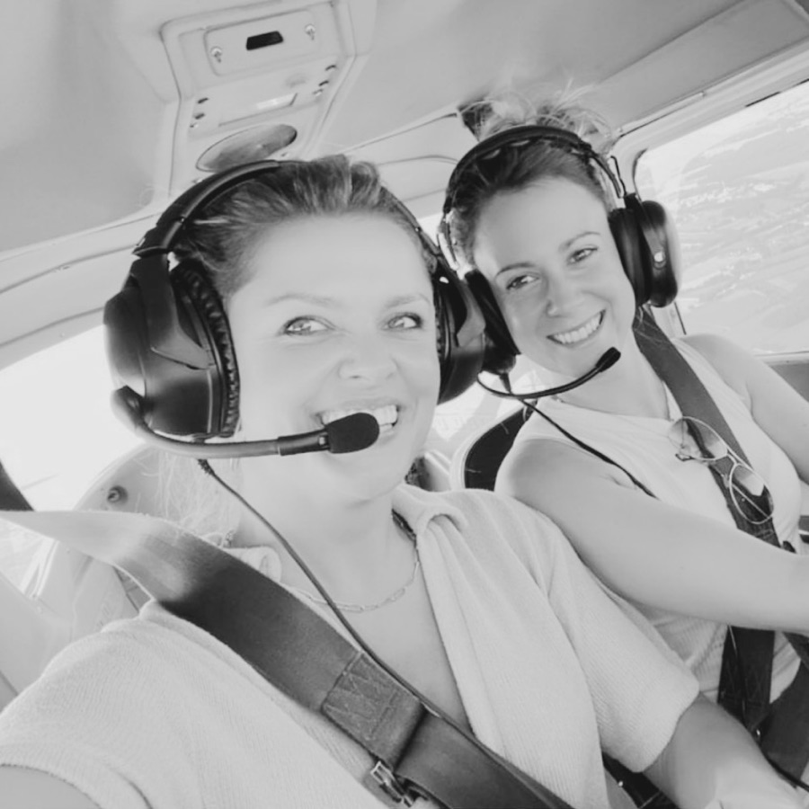 Camilla Urbanczyk als Pilotin in Witten